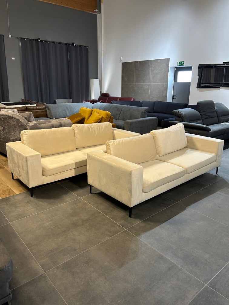 3+3 Sitzer in Beige