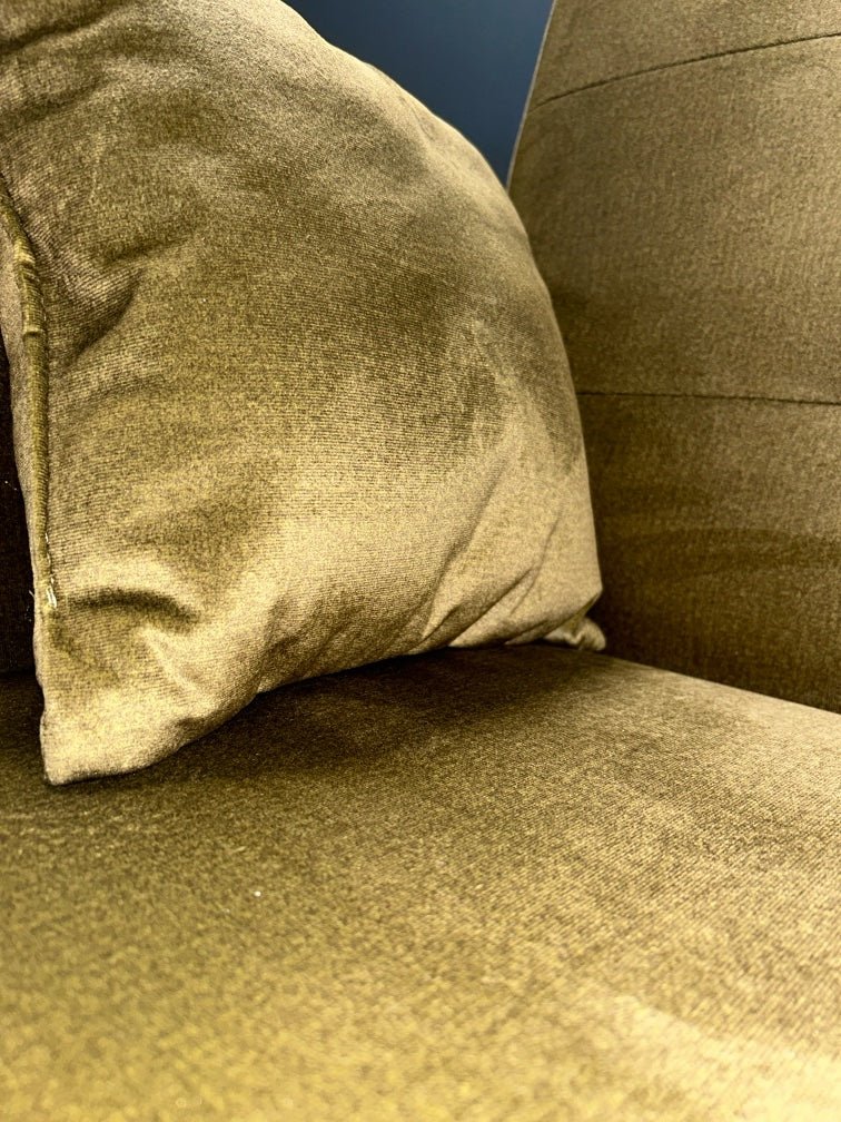 Schlafsofa in Olivgrün - Couch für Dich