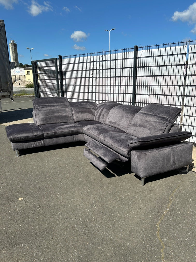Ecksofa, Relax m. Motor