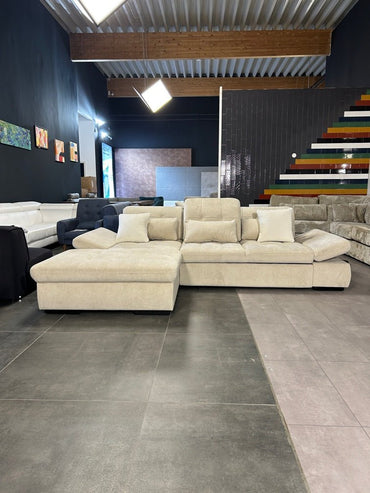 Komfort-Polsterecke – Das Multitalent in Beige - Couch für Dich