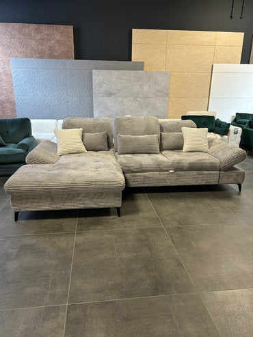 Premium Polsterecke – Hochwertiges Design in Cord - Couch für Dich