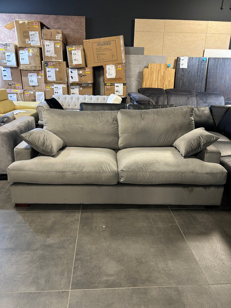 Sofa, Samt in 3 Farben