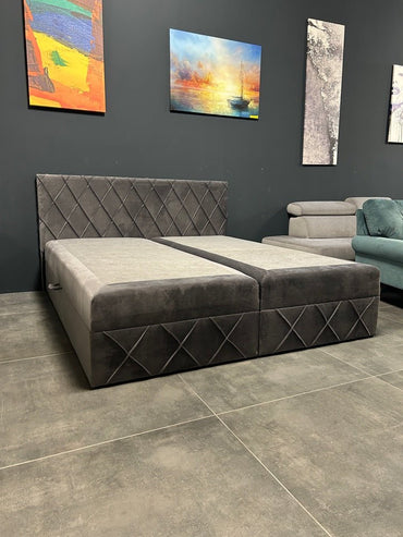Boxspringbett 180 x 200 cm – Schlafkomfort mit XXL-Stauraum - Couch für Dich