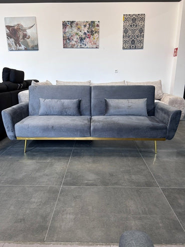 Schlafsofa – Funktionalität trifft Luxus-Samt - Couch für Dich