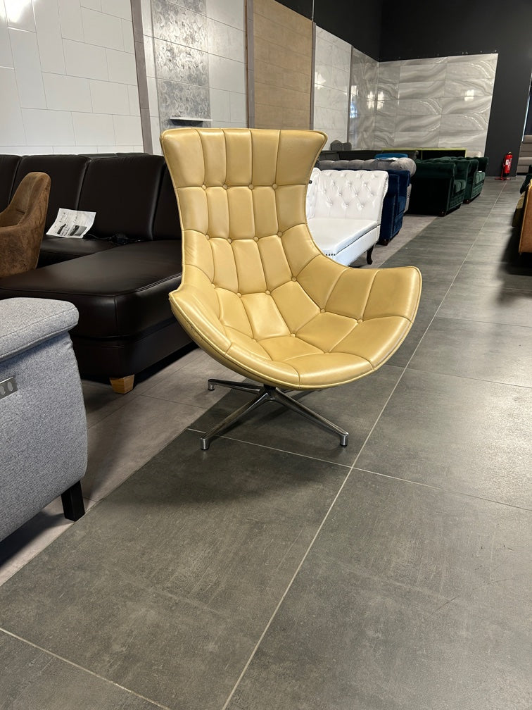 Designer-Ledersessel
