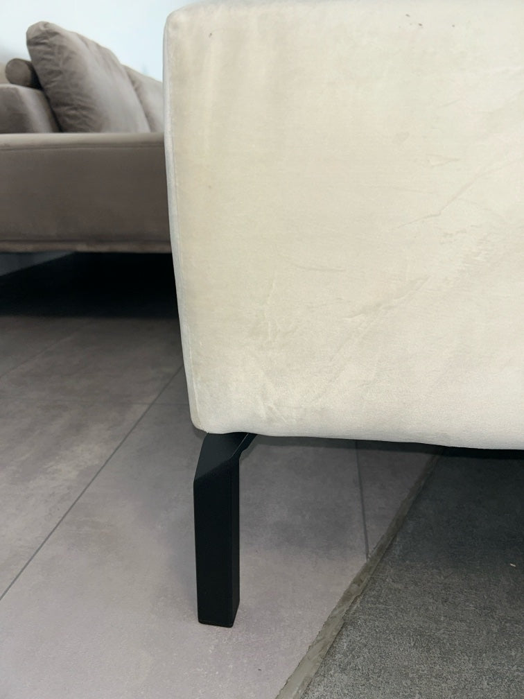 Polsterecke, Eleganter Samt