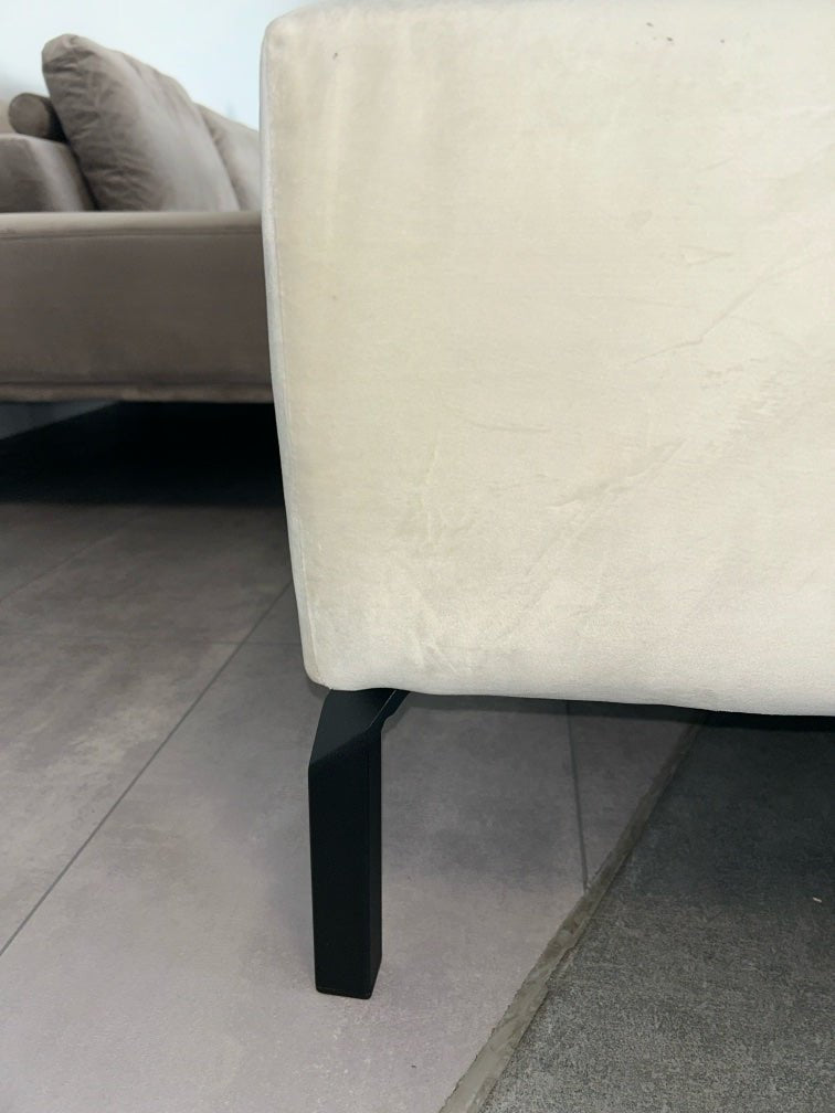 Polsterecke, Eleganter Samt - Couch für Dich