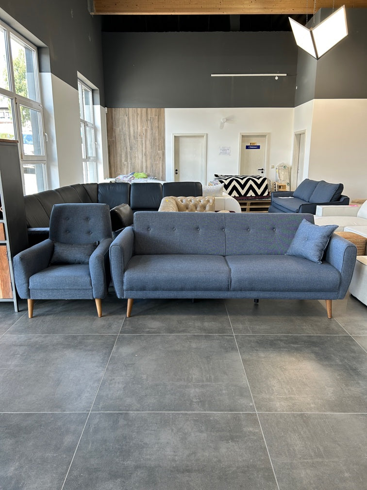 Schlafsofa mit Sessel