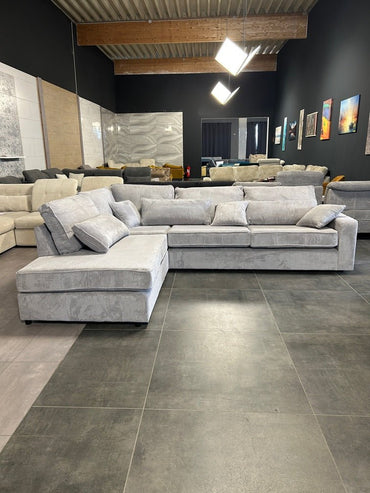 XXL Polsterecke Loft Design mit Boxspring-System - Couch für Dich