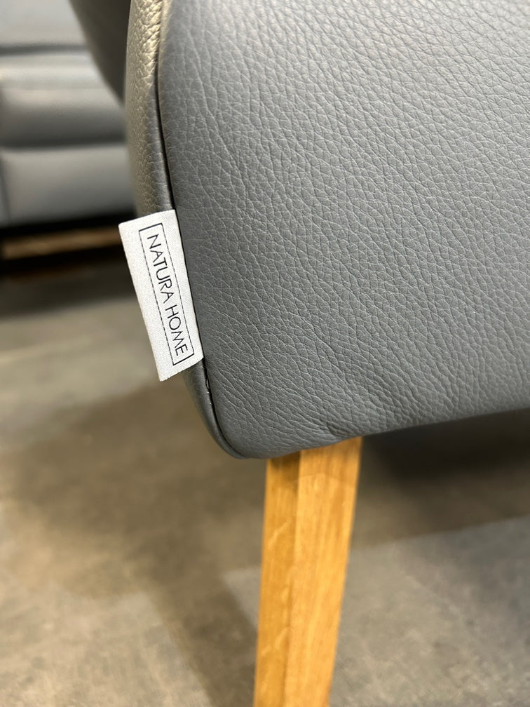 Polsterecke von Natura Home in Echtleder