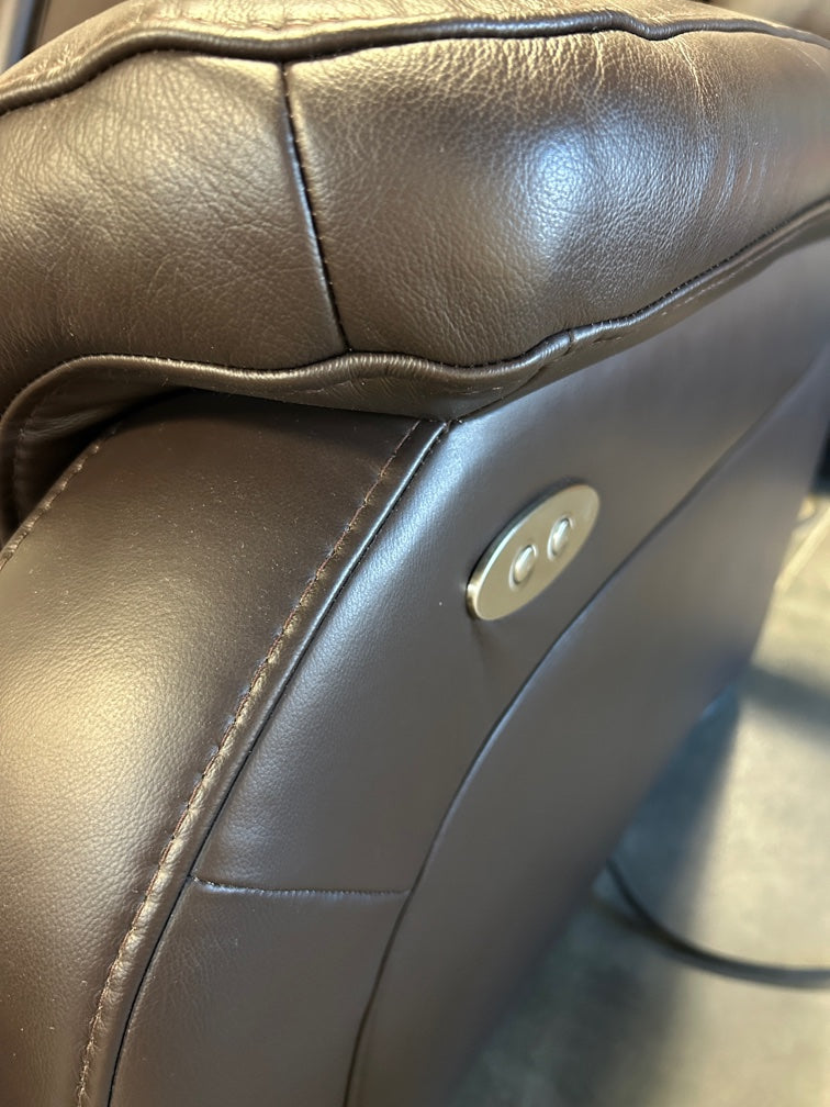 Ecksofa, Leder, Relax m. Motor