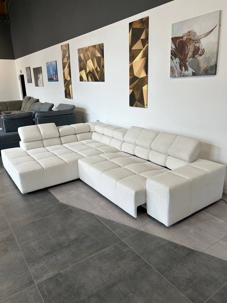 Designer-Ecksofa im XXL-Format – Echte Markenware im Trend-Look - Couch für Dich
