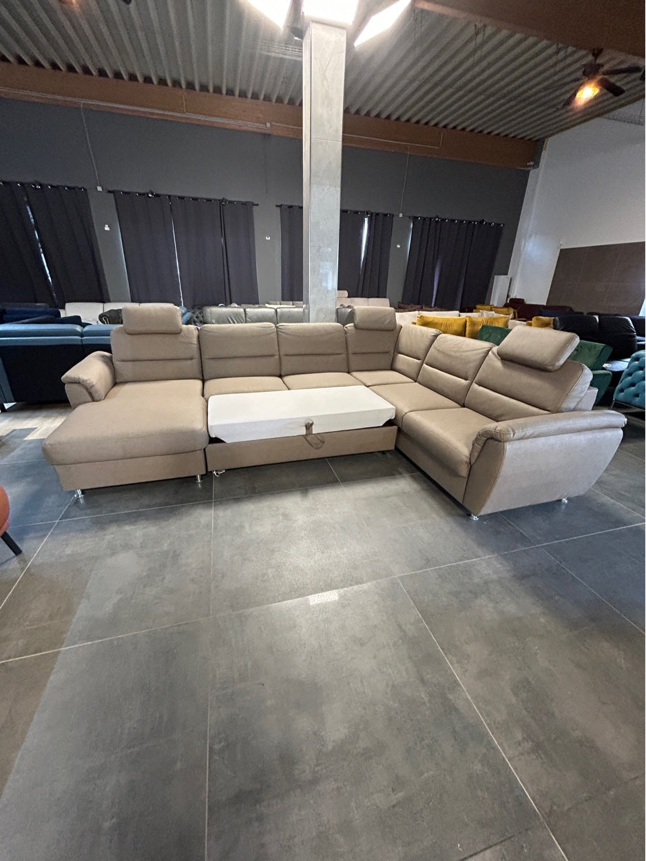 XXXL Wohnlandschaft mit Bett