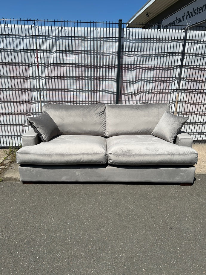 Sofa, Samt in 3 Farben