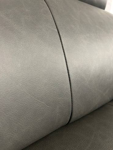 Ecksofa in Echtleder