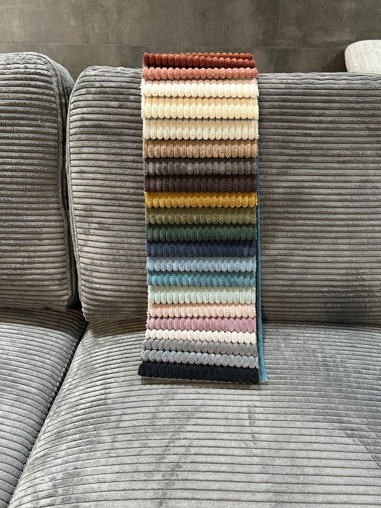 Polsterecke – Modern, gemütlich & funktional im trendigen Cord-Design - Couch für Dich