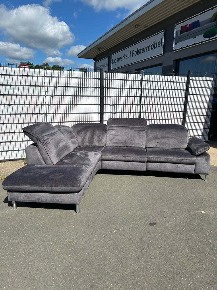 Ecksofa, Relax m. Motor