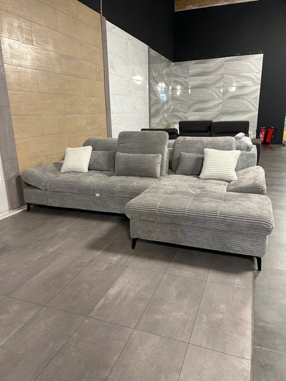 Premium Polsterecke mit Bett – Hochwertiges Design in Cord
