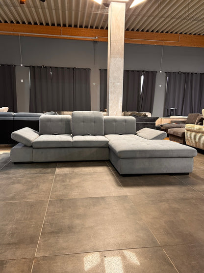 Polsterecke mit Bett und Rückenverstellung