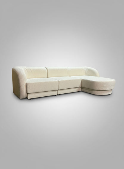 Polsterecke von Micadoni, Bouclé-Stoff