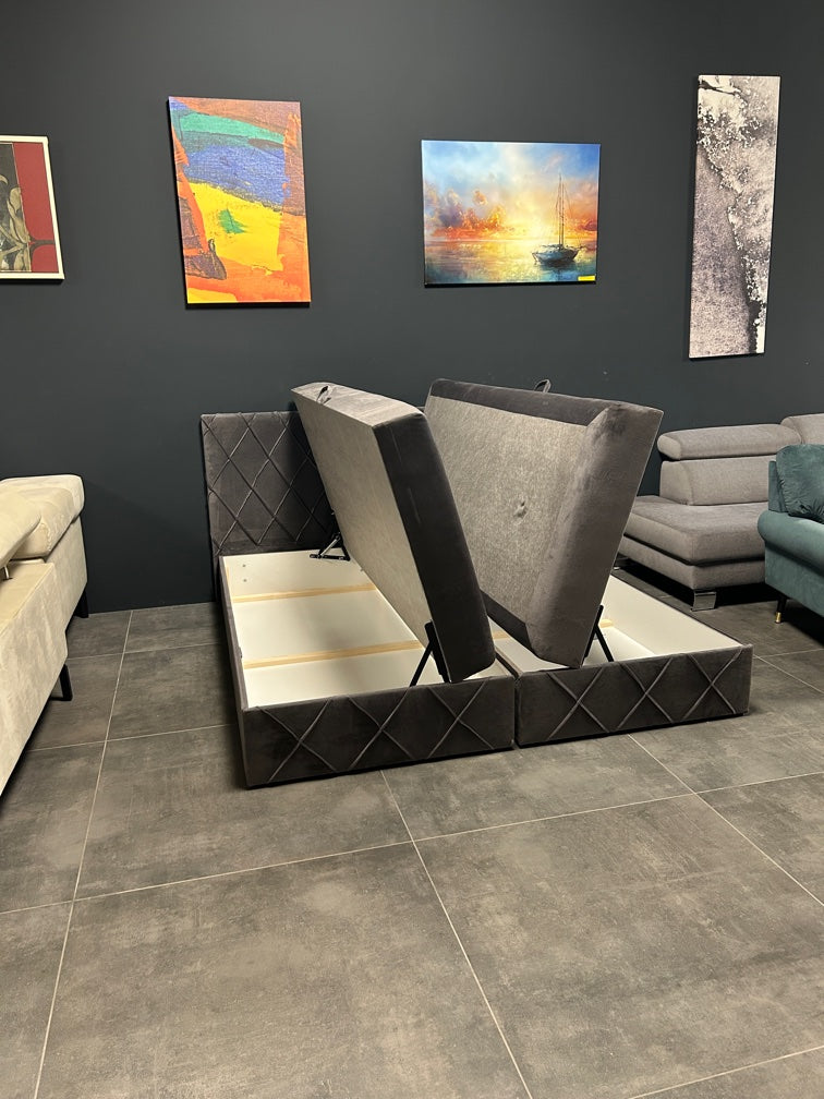 Boxspringbett 180 x 200 cm – Schlafkomfort mit XXL-Stauraum
