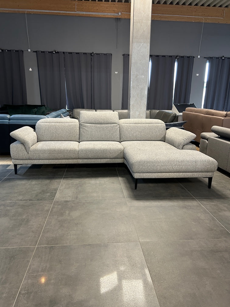 Ecksofa mit Sitzauszug und Relaxfunktion, 2 x Motor