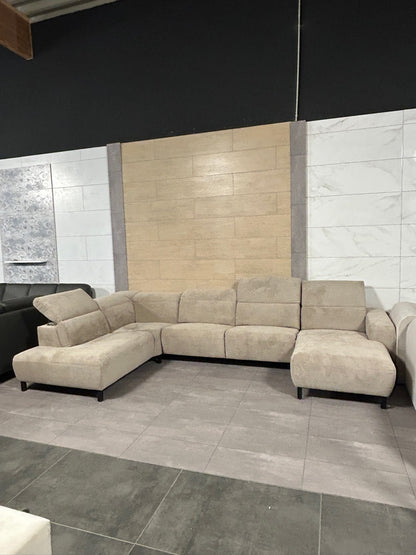 XXXL Wohnlandschaft, 2 x Relaxfunktion mit Motor