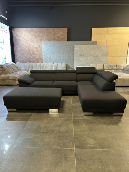 Candy Designer-Ecke mit XXL-Komfort – Modernes Loft-Feeling