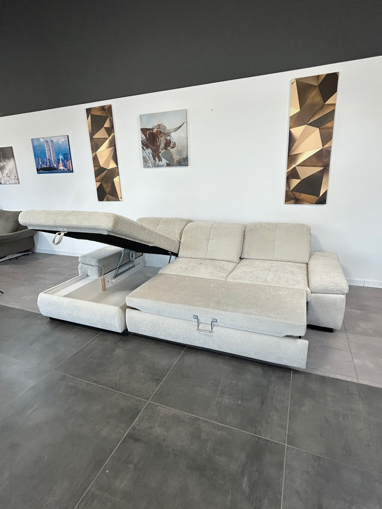 Ergonomische Luxus-Polsterecke – Innovativer Komfort mit Sitztiefenverstellung