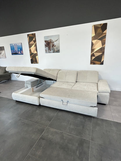 Ergonomische Luxus-Polsterecke – Innovativer Komfort mit Sitztiefenverstellung