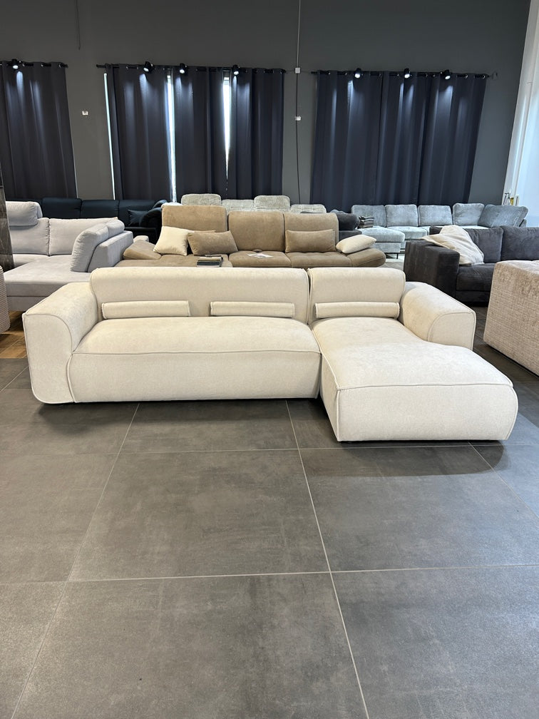 Loft-Design Polsterecke – Stylischer Blickfang in Trend-Beige