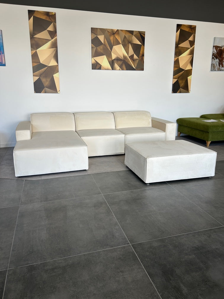 Micadoni Designer-Polsterecke – Edler Luxus mit XXL-Komfort