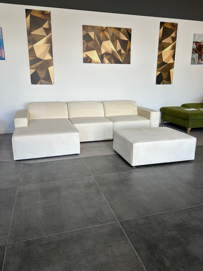 Micadoni Designer-Polsterecke – Edler Luxus mit XXL-Komfort