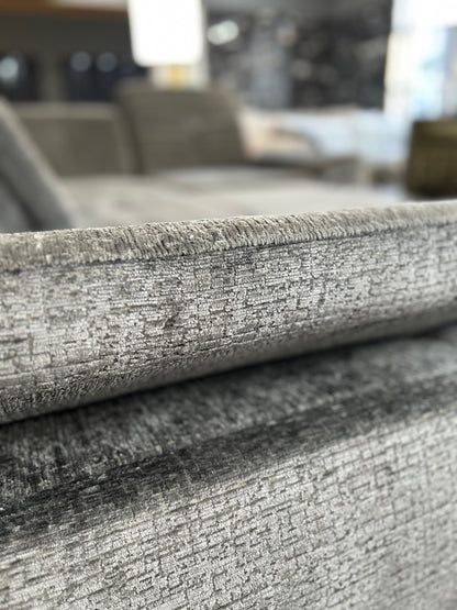 High-End Marken-Polsterecke von Megapol – Luxus-Komfort in Chenille Anthrazit