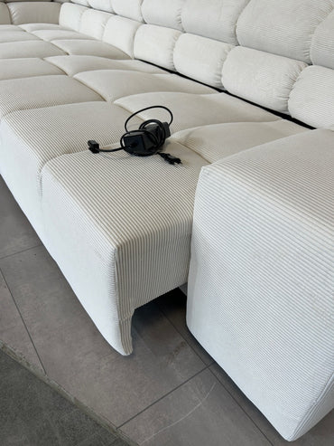 Designer-Ecksofa im XXL-Format – Echte Markenware im Trend-Look