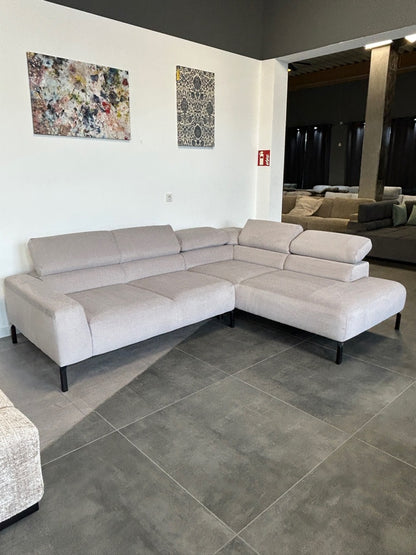 Pflegestarke Design-Polsterecke – Sorgloser Komfort in Easy-Care-Struktur