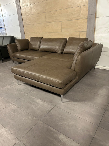 Designer Polsterecke – Echtleder