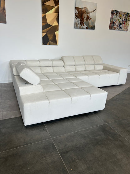 Designer-Ecksofa im XXL-Format – Echte Markenware im Trend-Look