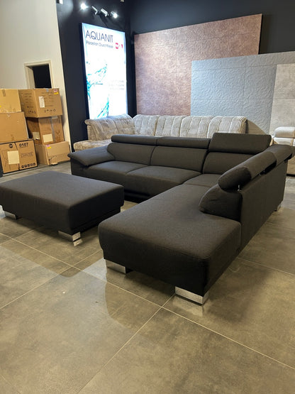 Candy Designer-Ecke mit XXL-Komfort – Modernes Loft-Feeling