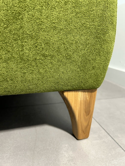 Premium Design-Polsterecke – Luxus-Komfort in Grass-Grün