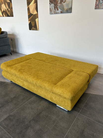 Kompaktes Schlafsofa – tagsüber Couch, nachts vollwertiges Bett