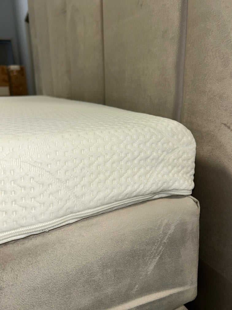 Luxus Boxspringbett 140 x 200 cm – Härtegrad H4