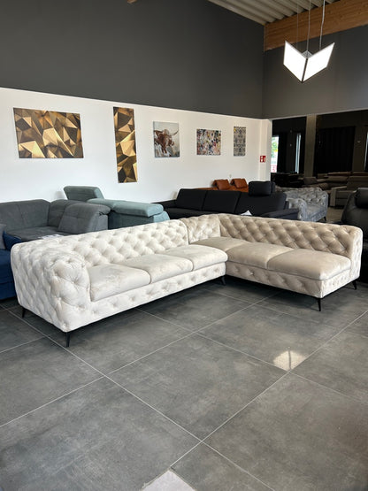 Chesterfield Ecksofa – Retrolook