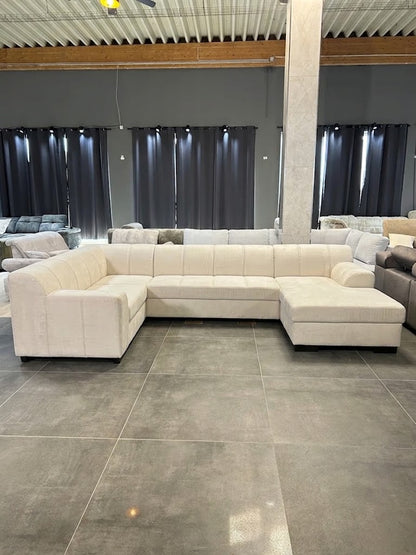 Luxus XXL Wohnlandschaft – Elegantes Platzwunder im Sale