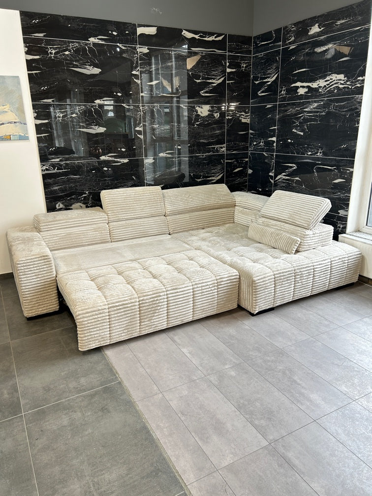 XXXL Polsterecke mit Bett