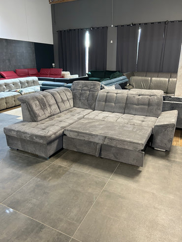 Polsterecke mit Bett