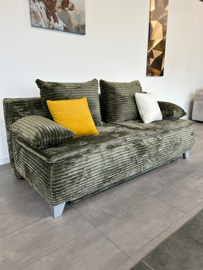 Multifunktionales Cord-Schlafsofa – Smarter Komfort mit Stauraum
