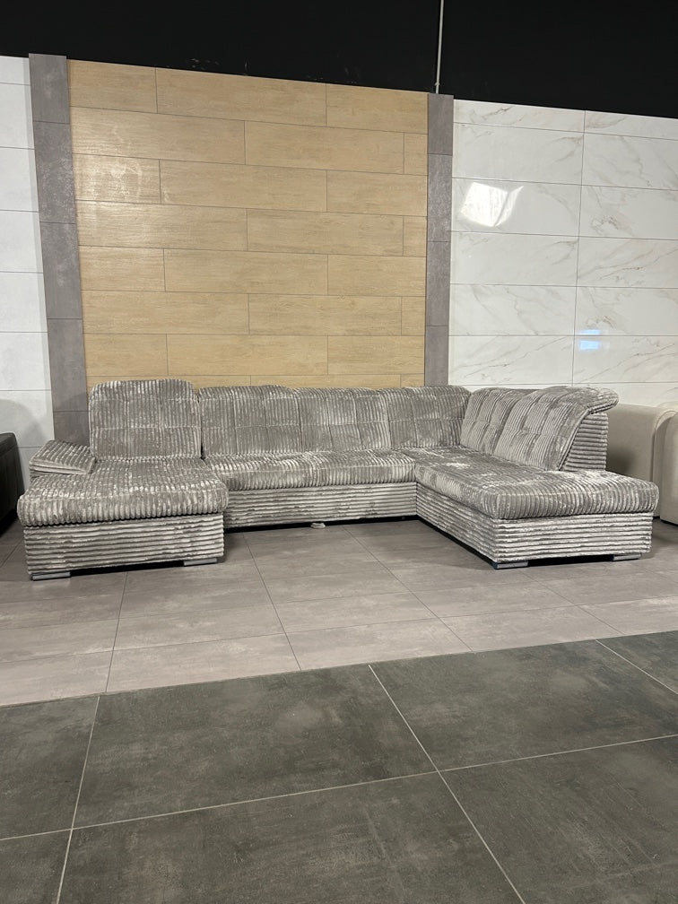 Wohnlandschaft mit Bett & Bettkasten