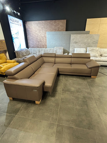 Carina Premium-Polsterecke – Luxus in Echtleder