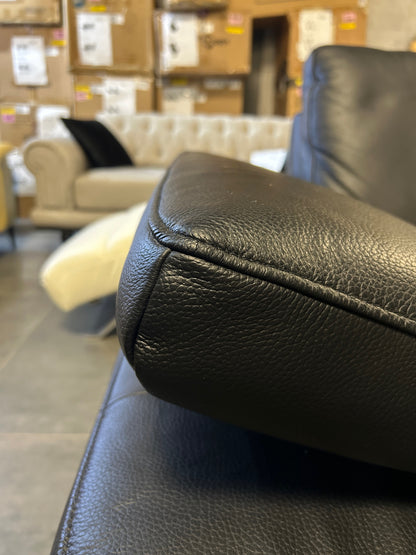 Ecksofa in Echtleder
